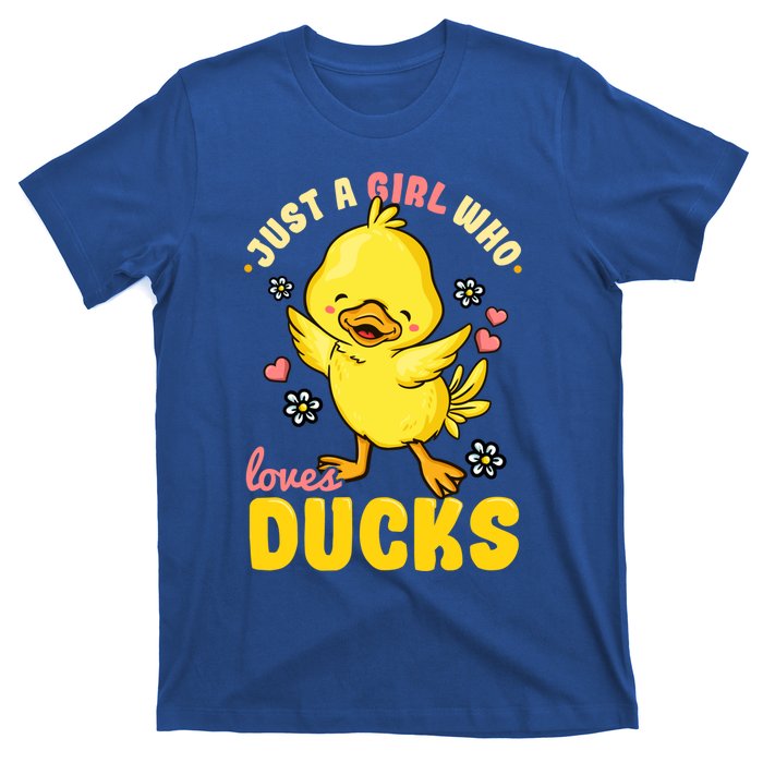 Ducks Rubber Duck Lovers Duck Lovers Gift For Girls Gift T-Shirt