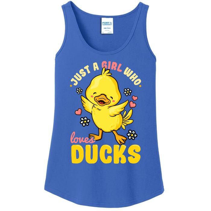 Ducks Rubber Duck Lovers Duck Lovers Gift For Girls Gift Ladies Essential Tank