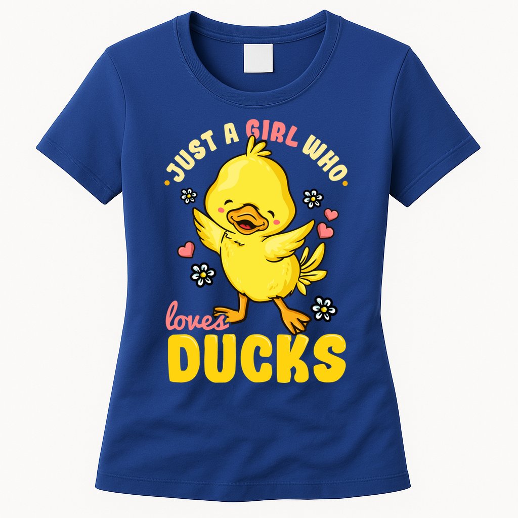 Ducks Rubber Duck Lovers Duck Lovers Gift For Girls Gift Womens T-Shirt
