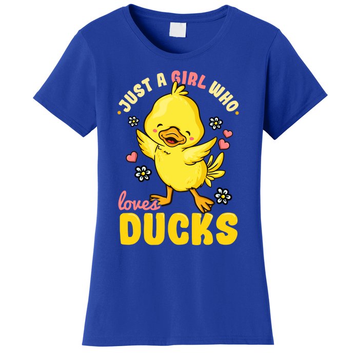 Ducks Rubber Duck Lovers Duck Lovers Gift For Girls Gift Women's T-Shirt