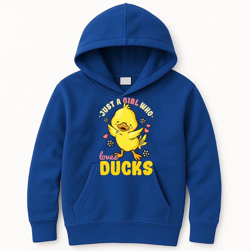 Ducks Rubber Duck Lovers Duck Lovers Gift For Girls Gift Kids Hoodie