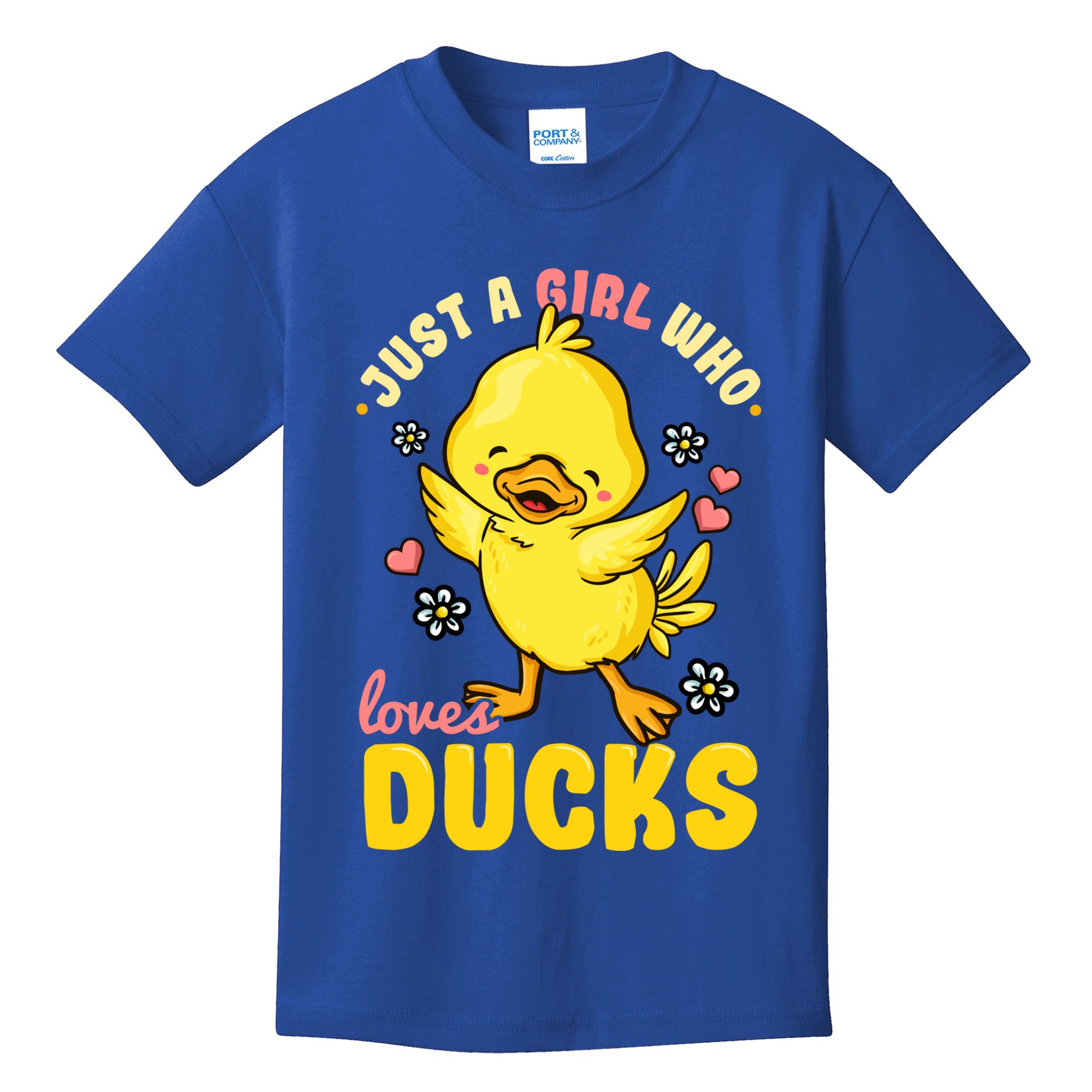 Ducks Rubber Duck Lovers Duck Lovers Gift For Girls Gift Kids T-Shirt