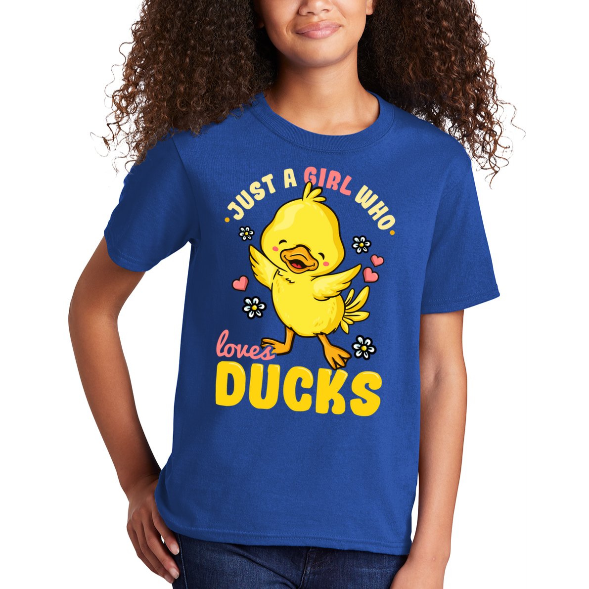 Ducks Rubber Duck Lovers Duck Lovers Gift For Girls Gift Kids T-Shirt