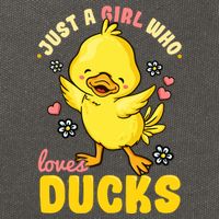 Ducks Rubber Duck Lovers Duck Lovers Gift For Girls Gift Cotton Canvas Backpack