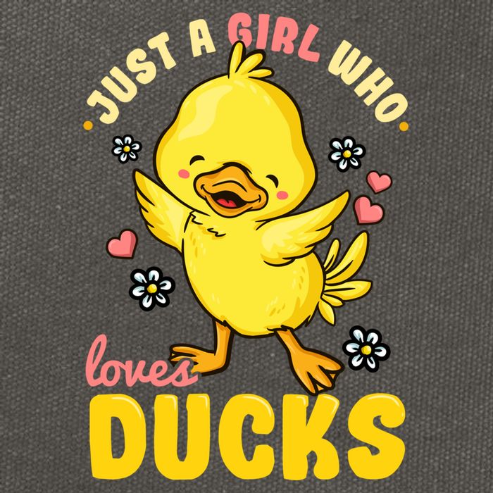 Ducks Rubber Duck Lovers Duck Lovers Gift For Girls Gift Cotton Canvas Backpack