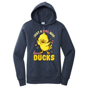 Ducks Rubber Duck Lovers Duck Lovers Gift For Girls Gift Women's Pullover Hoodie