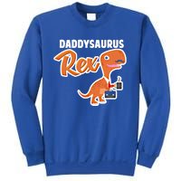 Daddysaurus Rex Dinosaur Daddy Saurus Office Working Dad Gift Sweatshirt