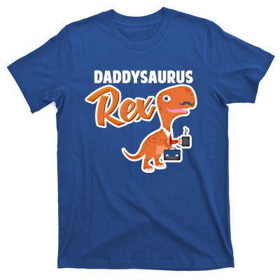 Daddysaurus Rex Dinosaur Daddy Saurus Office Working Dad Gift T-Shirt