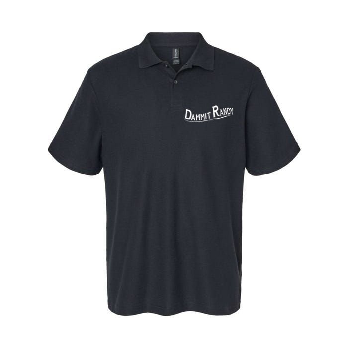 Dammit Randy Softstyle Adult Sport Polo