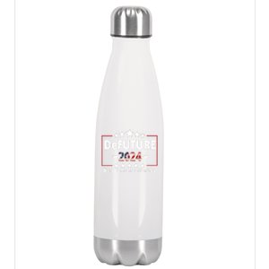 DeFUTURE Ron DeSantis 2024 Make America Florida Stainless Steel Insulated Water Bottle