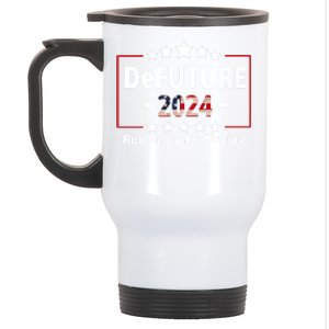 DeFUTURE Ron DeSantis 2024 Make America Florida Stainless Steel Travel Mug