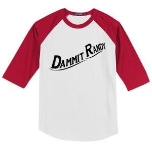 Dammit Randy Kids Colorblock Raglan Jersey