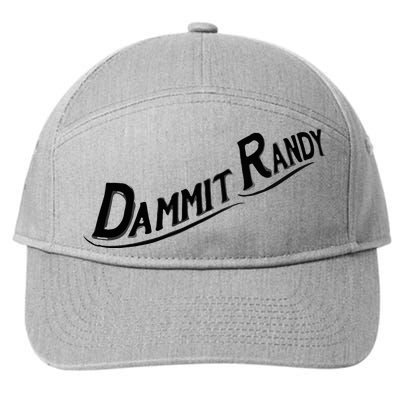 Dammit Randy 7-Panel Snapback Hat