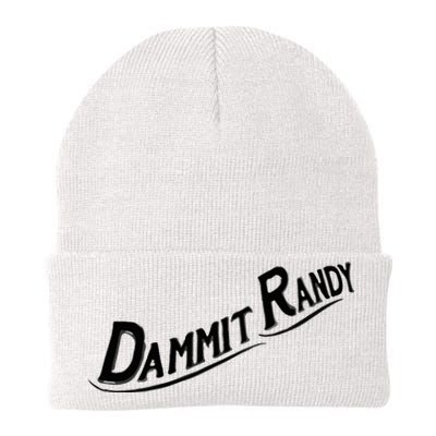 Dammit Randy Knit Cap Winter Beanie