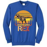 Daddysaurus Rex Dinosaur Family Matching Special Day Cute Gift Sweatshirt