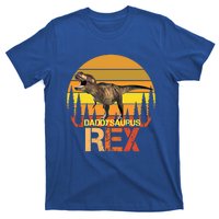 Daddysaurus Rex Dinosaur Family Matching Special Day Cute Gift T-Shirt