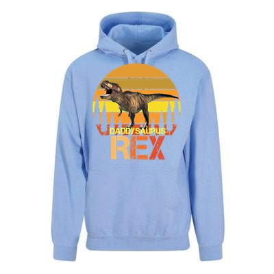 Daddysaurus Rex Dinosaur Family Matching Special Day Cute Gift Unisex Surf Hoodie