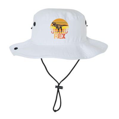 Daddysaurus Rex Dinosaur Family Matching Special Day Cute Gift Legacy Cool Fit Booney Bucket Hat