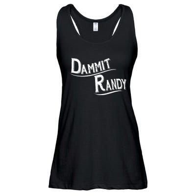 Dammit Randy Ladies Essential Flowy Tank