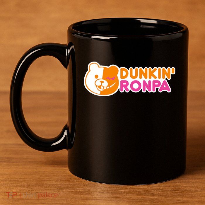 Dunkin' Ronpa 11oz C Handle Ceramic Mug