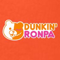 Dunkin' Ronpa Button