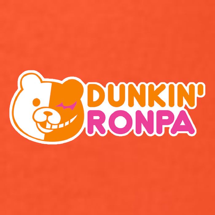 Dunkin' Ronpa Button