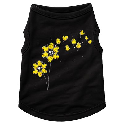 Ducky Rubber Duck Lover Dandelion Duckling Rubber Duck Doggie Tank