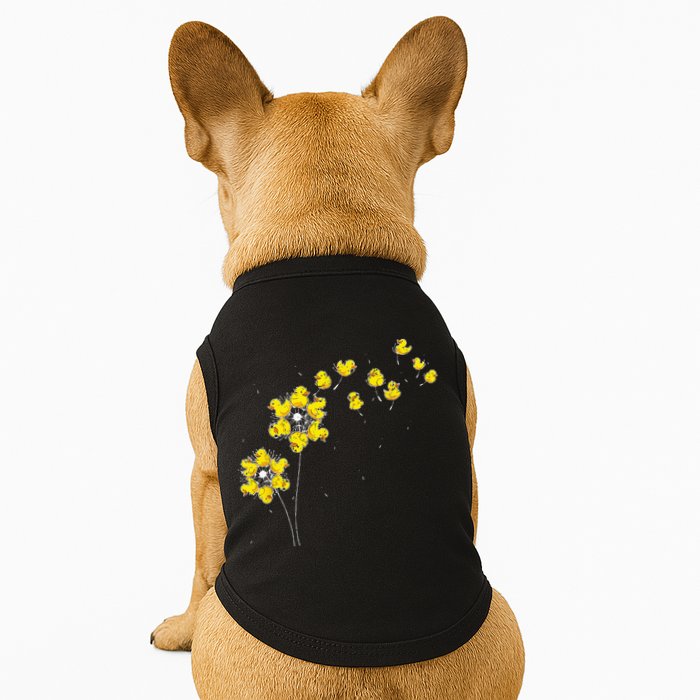 Ducky Rubber Duck Lover Dandelion Duckling Rubber Duck Doggie Tank