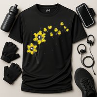 Ducky Rubber Duck Lover Dandelion Duckling Rubber Duck Performance Shirt