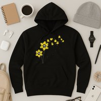 Ducky Rubber Duck Lover Dandelion Duckling Rubber Duck Hoodie