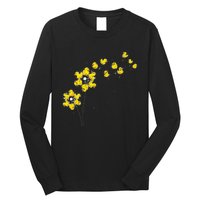 Ducky Rubber Duck Lover Dandelion Duckling Rubber Duck Long Sleeve Shirt