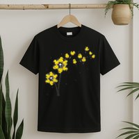 Ducky Rubber Duck Lover Dandelion Duckling Rubber Duck T-Shirt