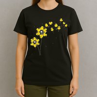 Ducky Rubber Duck Lover Dandelion Duckling Rubber Duck T-Shirt