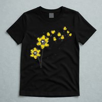 Ducky Rubber Duck Lover Dandelion Duckling Rubber Duck T-Shirt