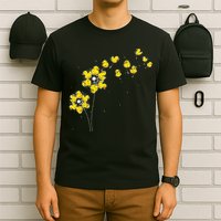 Ducky Rubber Duck Lover Dandelion Duckling Rubber Duck T-Shirt