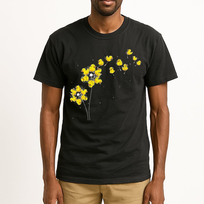 Ducky Rubber Duck Lover Dandelion Duckling Rubber Duck Tall T-Shirt