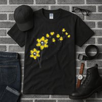 Ducky Rubber Duck Lover Dandelion Duckling Rubber Duck Tall T-Shirt