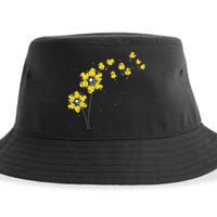 Ducky Rubber Duck Lover Dandelion Duckling Rubber Duck Sustainable Bucket Hat