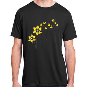 Ducky Rubber Duck Lover Dandelion Duckling Rubber Duck Adult ChromaSoft Performance T-Shirt