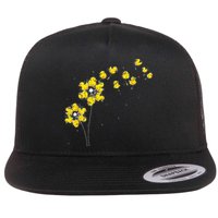 Ducky Rubber Duck Lover Dandelion Duckling Rubber Duck Flatbill Hat