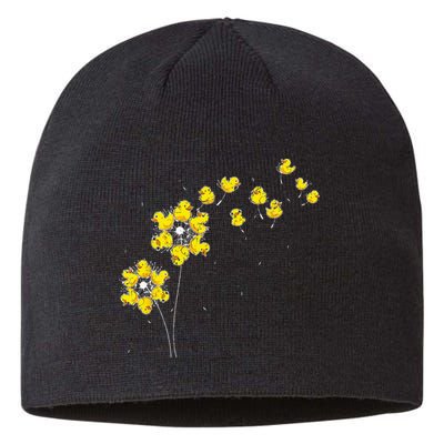 Ducky Rubber Duck Lover Dandelion Duckling Rubber Duck Sustainable Beanie