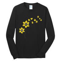 Ducky Rubber Duck Lover Dandelion Duckling Rubber Duck Tall Long Sleeve T-Shirt