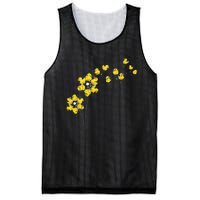 Ducky Rubber Duck Lover Dandelion Duckling Rubber Duck Mesh Reversible Basketball Jersey Tank