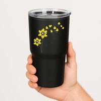 Ducky Rubber Duck Lover Dandelion Duckling Rubber Duck Tumbler