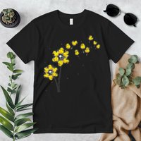 Ducky Rubber Duck Lover Dandelion Duckling Rubber Duck Premium T-Shirt
