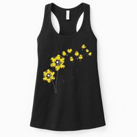 Ducky Rubber Duck Lover Dandelion Duckling Rubber Duck Womens Tank Top