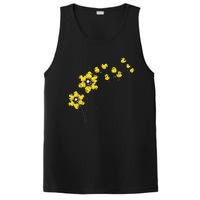 Ducky Rubber Duck Lover Dandelion Duckling Rubber Duck PosiCharge Competitor Tank