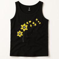 Ducky Rubber Duck Lover Dandelion Duckling Rubber Duck Tank Top