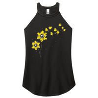 Ducky Rubber Duck Lover Dandelion Duckling Rubber Duck Women's Perfect Tri Rocker Tank
