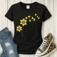 Ducky Rubber Duck Lover Dandelion Duckling Rubber Duck Womens T-Shirt